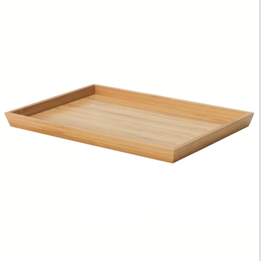 IKEA OSTBIT Serving Tray, Bamboo, 8"x11" (103.767.24) NEW